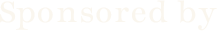 Sponsored by